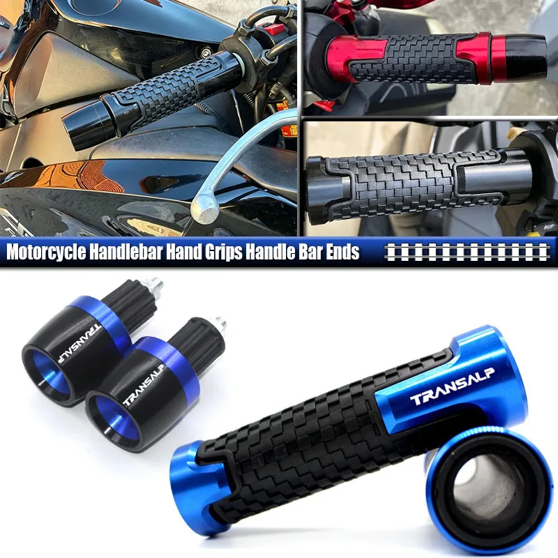 For Honda Transalp XL600 XL650 XL750 XL 600 650 700 750 V Motorcycle Handlebar Hand Grips Handle Bar Ends