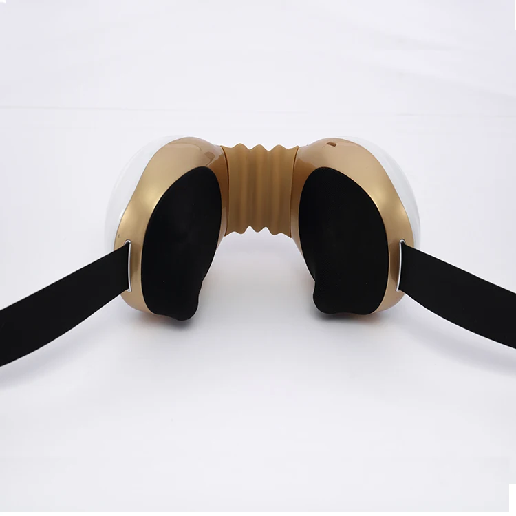 Tragbarer kabelloser 2000 mAh 3,7 V USB-beheizter Massagegürtel Shiatsu Ganzkörper- und Nacken-Taillenmassagegerät mechanisch für den Heimgebrauch im Büro