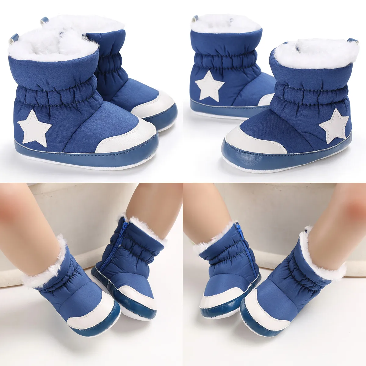 أحذية جوارب شتوية للفتيات الصغيرات مع تطريز على شكل قلب، أحذية كاحل مرنة دافئة، ملابس كاجوال من القماش الناعم لجميع المواسم