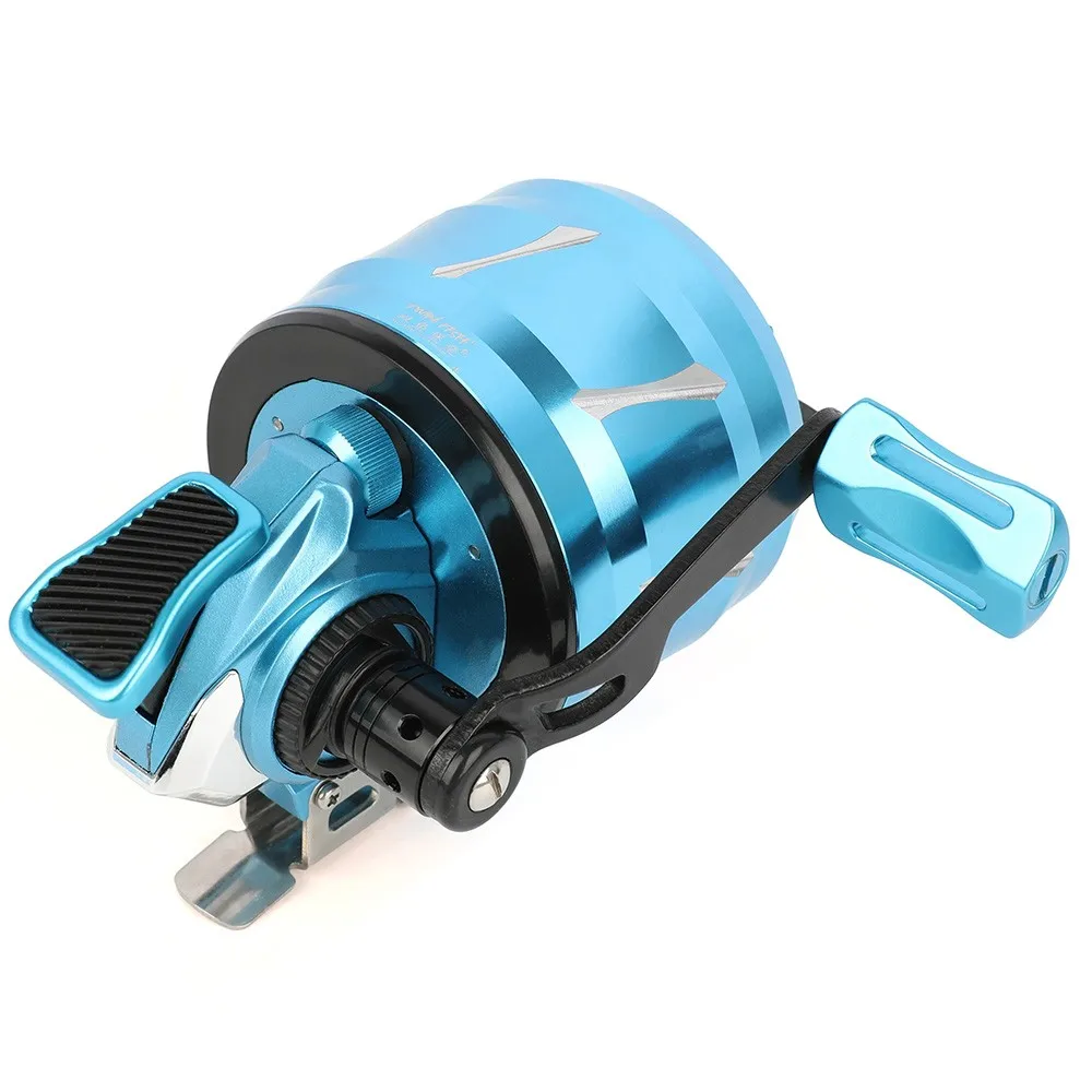 الرماية مجمع القوس الصيد بكرة 5.2:1 نسبة التروس غطاء التصنيع باستخدام الحاسب الآلي 120yds خط Bowfishing الهدف الصيد الرماية الملحقات