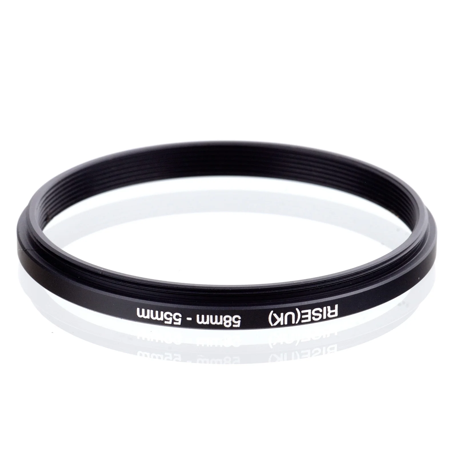 RISE(UK) 58mm-55mm 58-55mm 58 to 55 Step Down Filter Ring Adapter for uv cpl filter