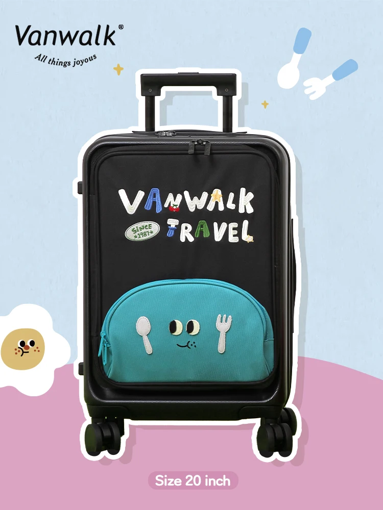 Suitcase 20-inch boarding case female 2024 new trolley case 24 travel small password case high value dopamine