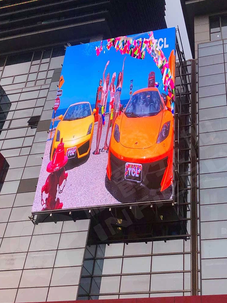 Écran extérieur polychrome de panneau de mur vidéo d'écran extérieur de publicité commerciale de l'affichage à LED P6 écran extérieur imperméable