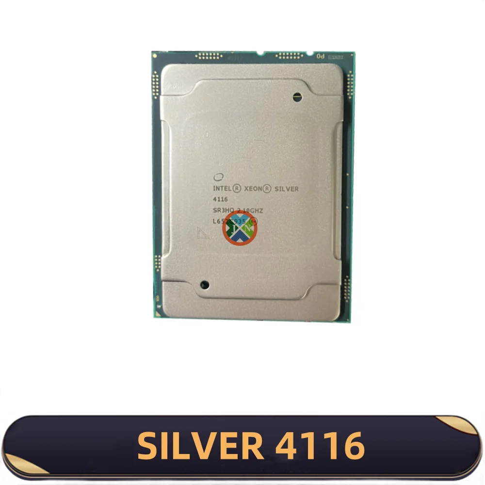 Xeon SILVER 4116 2.1GHz 12Cores 24Thread 16.5M 85W LGA3647 CPU Silver4116