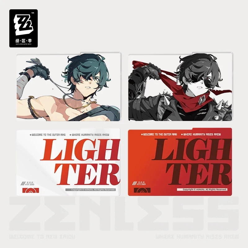 Official ZenlessZoneZero Genuine “Shadow & Art” Series Fixed-Frame Acrylic Art Panel Set—Gaming Merchandise, Decor, Gift 2