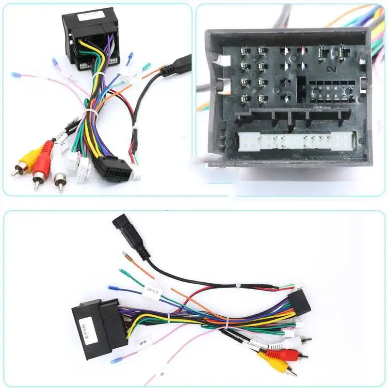 Canbus box adapter dekoder do SEAT Ibiza 16-pinowego kabla kable w wiązce zasilania Radio samochodowe z androidem Stereo — zdjęcie 5