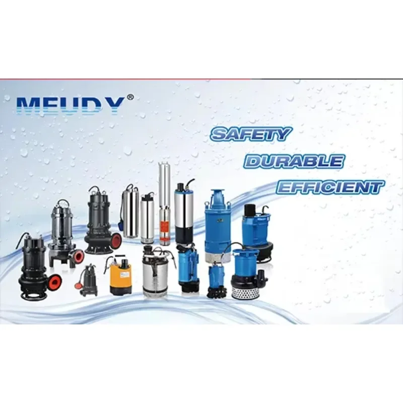 MEUDY KBS مضخة نزح المياه الغاطسة 15HP-50HP عالية الكفاءة للتعدين معالجة مياه الصرف الصحي تعمل كهربائيًا