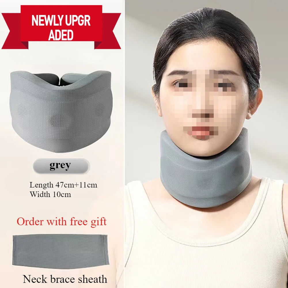 Neck Protector Portable Brace Household Fixed Prevent Bowing Your Head Cervical Vertebra Office Airplane Scarf Portable Correct