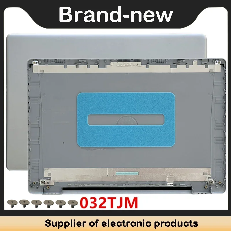 New For Dell Inspiron 15 5000 5593 Laptop LCD Back Cover A Shell Silver 032TJM / Front Bezel B Shell 0YCYPN / Hinges 0CCTXP