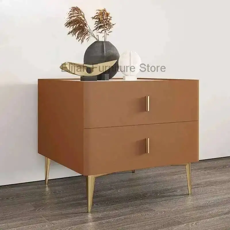 

Table Narrow Headboard Tables Rooms Storage Low Cabinet Bedroom Nordic Bedside Dressers Gamer Side Mesa De Noche Cute Drawers