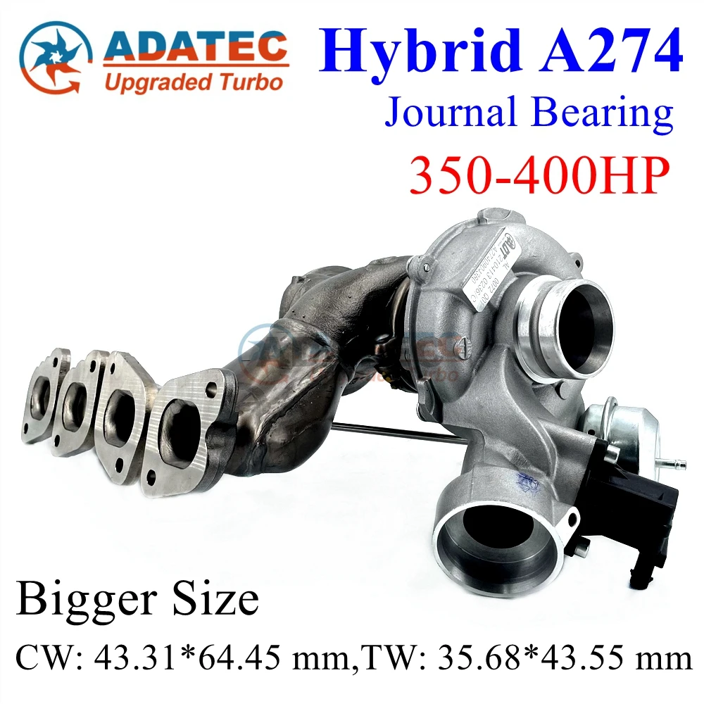 

A274 Turbo 350-400HP Hybrid M274 AL0072 A2740904080 A2740903280 A2740902480 Turbocharger for Mercedes C200 C250 C260 C300 C350eL