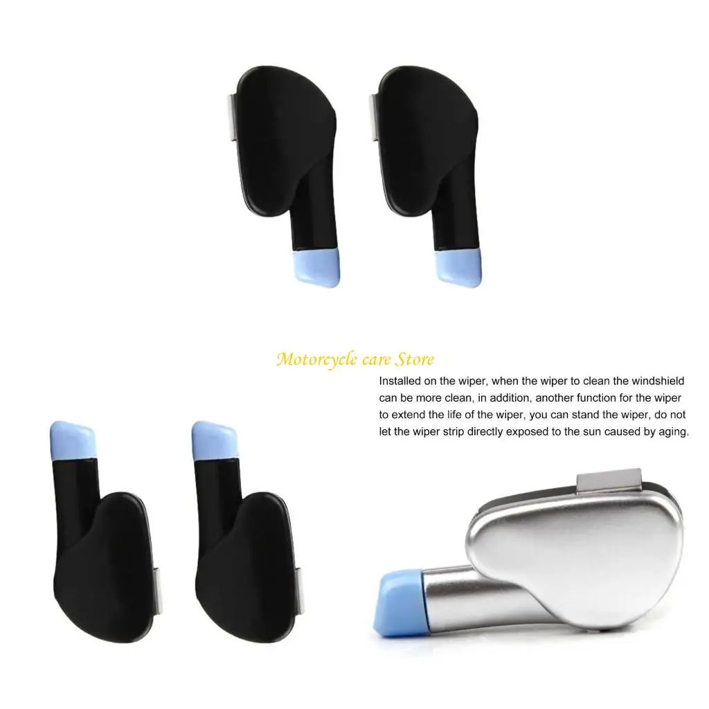 

U75F 2PCS Universal Car Windshield Wiper Stand Shoper Shreation Accessessy Accessessy для повышения долговечности и защиты