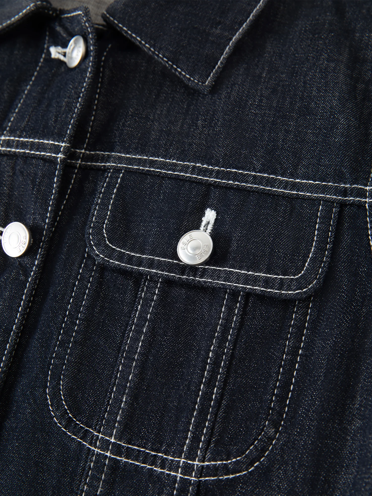 FSLE【Premium Series】Vintage Y2K Denim Jacket Jeans Set Slim Trucker Coat Straight Leg Jeans Co-ord for Retro Street Chic Style 101