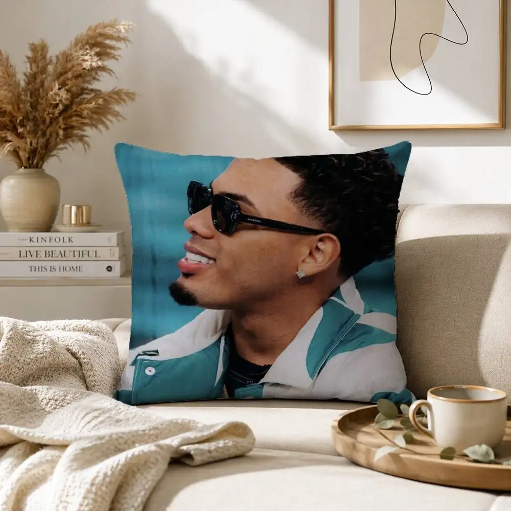 M-Myke T-TowerS Singer Pillow Case Pattern Printed Pillowcase For Living Room Sofa Cushion Cover
