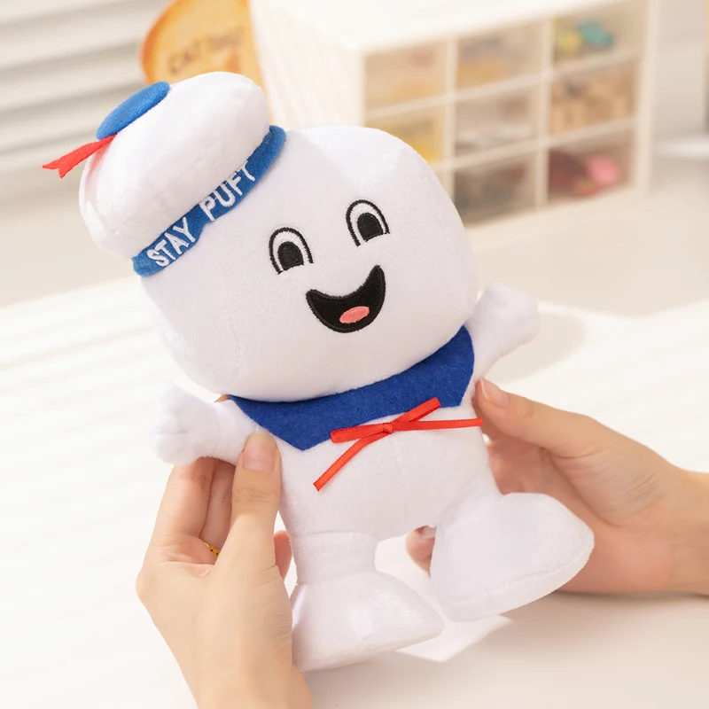 2 Stück Marshmallow Man Slimer Plüschfigur, Vintage Ghostbusters 3 Stay Puft Plüsch, Bank Sailor Plüschpuppe, Weihnachtsgeschenke – Detail 11