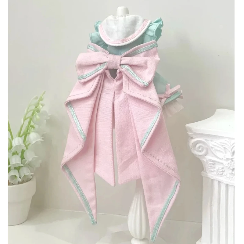 Come4free Daily Collection Mint Peach Outfits Ob11 Puppenkleidung Passend für Bjd Puppenzubehör Niedliche Puppenkleidung