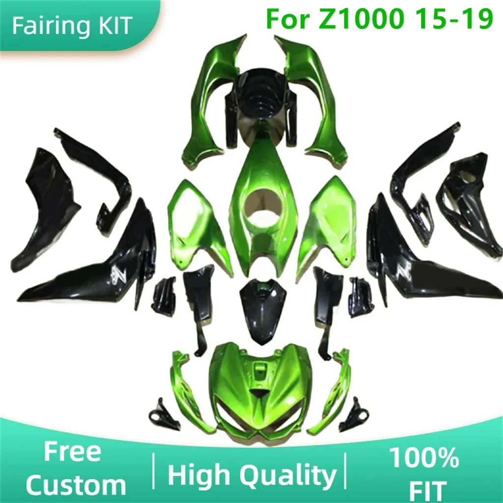 

Комплект окрашенных колец из АБС-пластика для Kawasaki Z1000RR 15 16 17 18 19 Z1000 2015 2016 2017 2018 2019, Комплект высококачественных обтекателей для мотоциклов