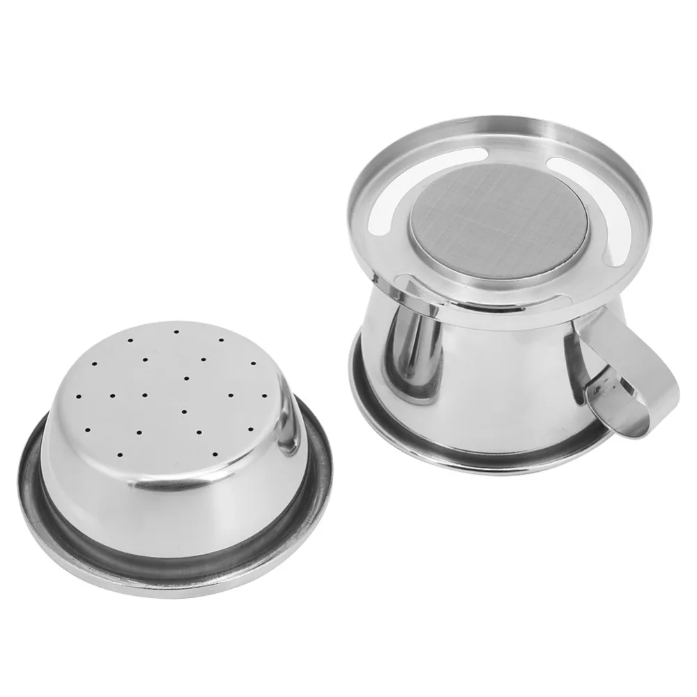 Portable Design Drip Filter Cup Detachable Water Segregator Cold Extraction Reusable Coffee Filter Reusable Coffee Drip Pot