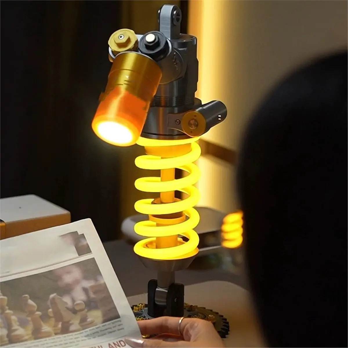 BEST SALES Motorcycle Lamp DIY Cool Ambient Lighting, Gaming Room Must-Have Decoration For Motorcycle Fans