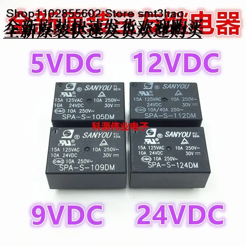 SPA-S-105DM -112DM -124DM 5V 12V 24V 4PIN Новый и в наличии