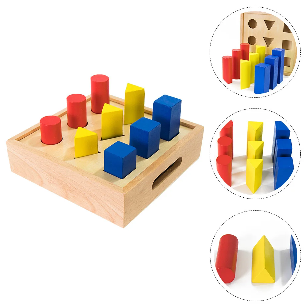 

Geometry Pillar Children's Toys Childhood Education Plaything Early Educational Mathematics