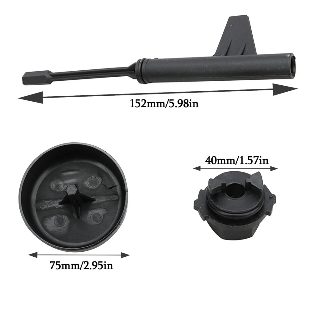 

Car Oil Filler Oil Filler Adaptor Black Dispenser Plastic W725 589 00 90 00 W725 589 02 90 00 For Mercedes 725.0 9-Speed 1pcs 1×