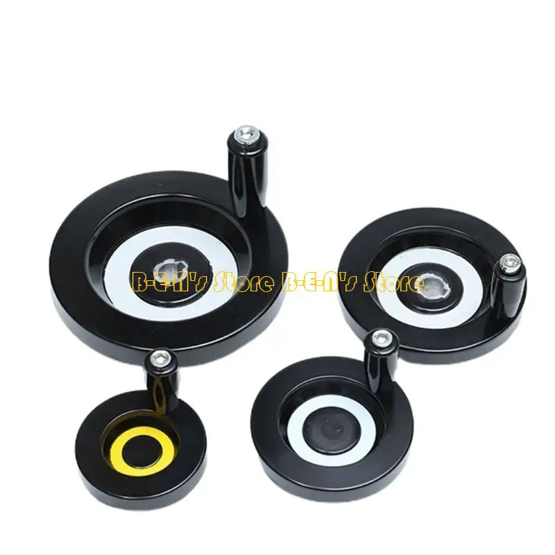 Y1AD مخرطة مضادة للانزلاق عجلة عقارب باكليت مقبض دوار 80/100/160 مللي متر #3