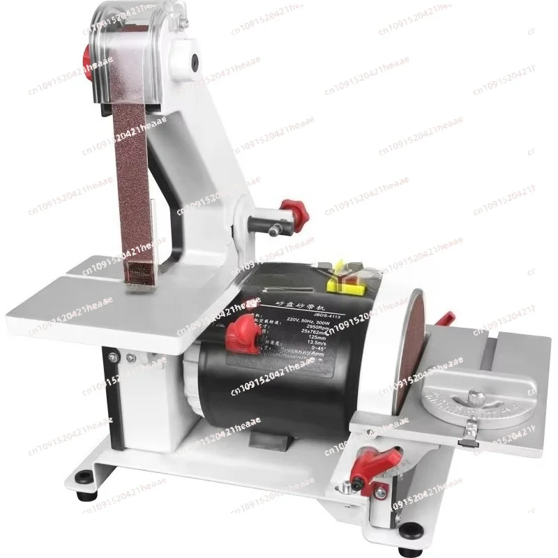 Suitable forSanding Polishing Machine, 220V Bench Top Sand Polishing Machine, Round Disc Belt Grinder,