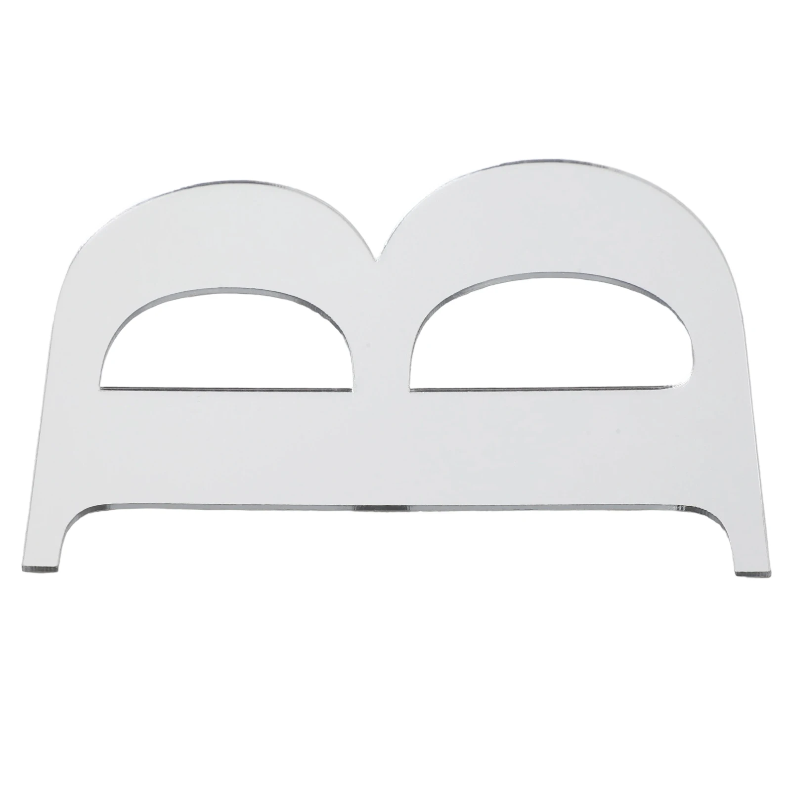 Mirror Wall Stickers, DIY Decor Mural, Acrylic Material, Silver, Personalize Your Space with 26 English Letters