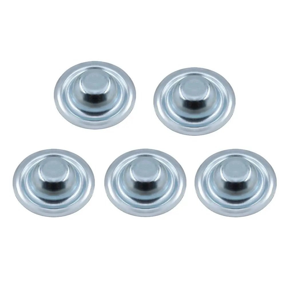 5pcs Stainless Steel Metal Roof Screw Caps Leak Protection Weather Resistant Roof Bolt Caps Rust Resistant