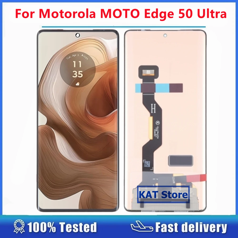 

For Motorola Moto Edge 50 Ultra LCD Touch Digitizer Display Screen Full Assembly Replacement