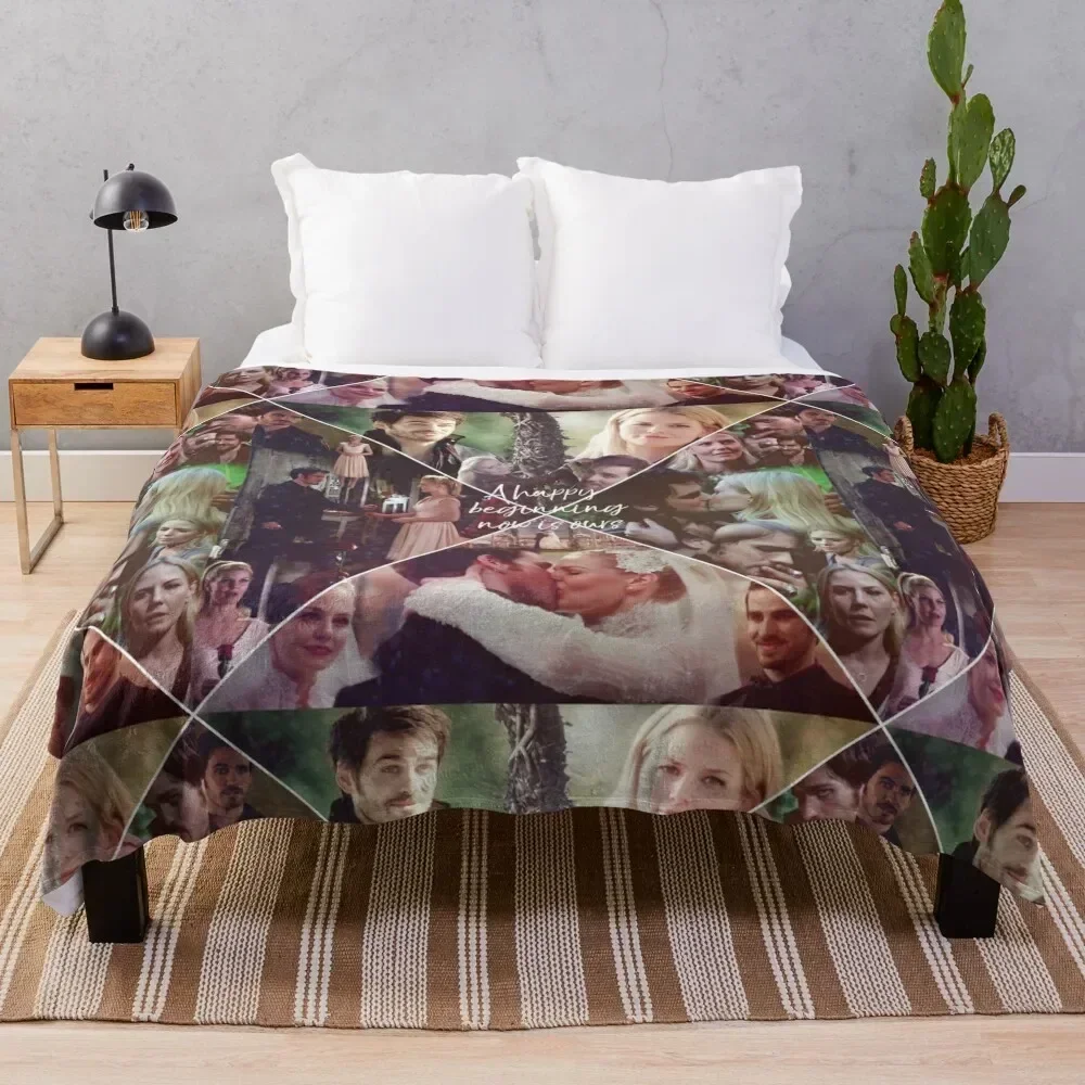 Development of Captain Swan Throw Blanket Fade Resistant Durable Throw Blanket