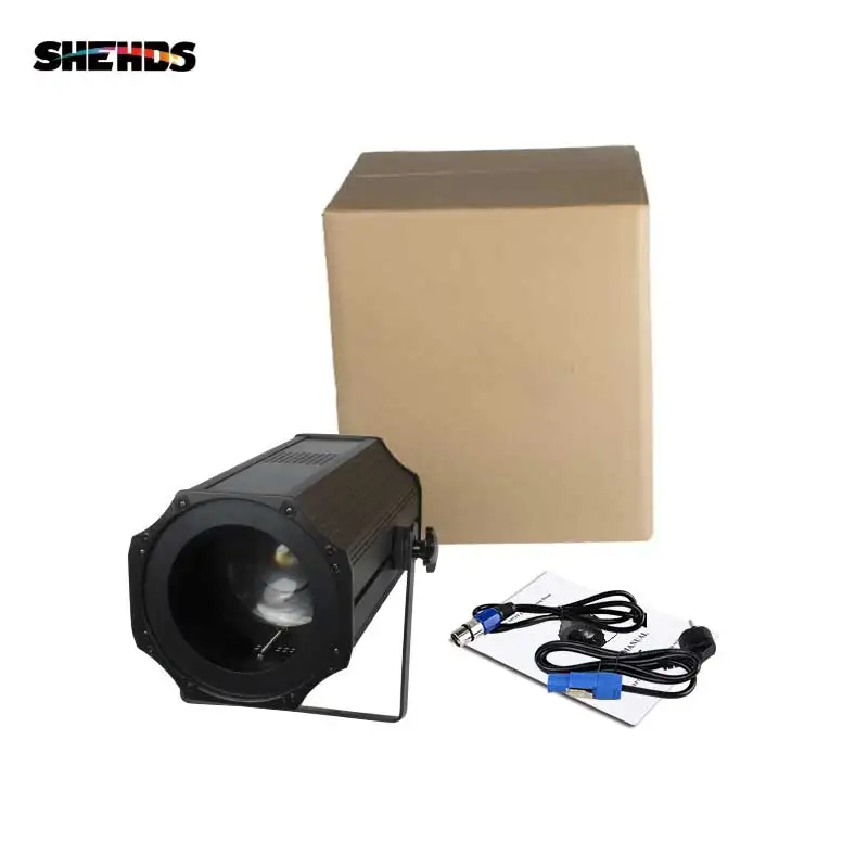 Imagem -06 - Shehds-zoom Led Par Lights com Portas de Celeiro Branco Fresco Quente 200w Cob Equipamento Profissional para dj Discoteca