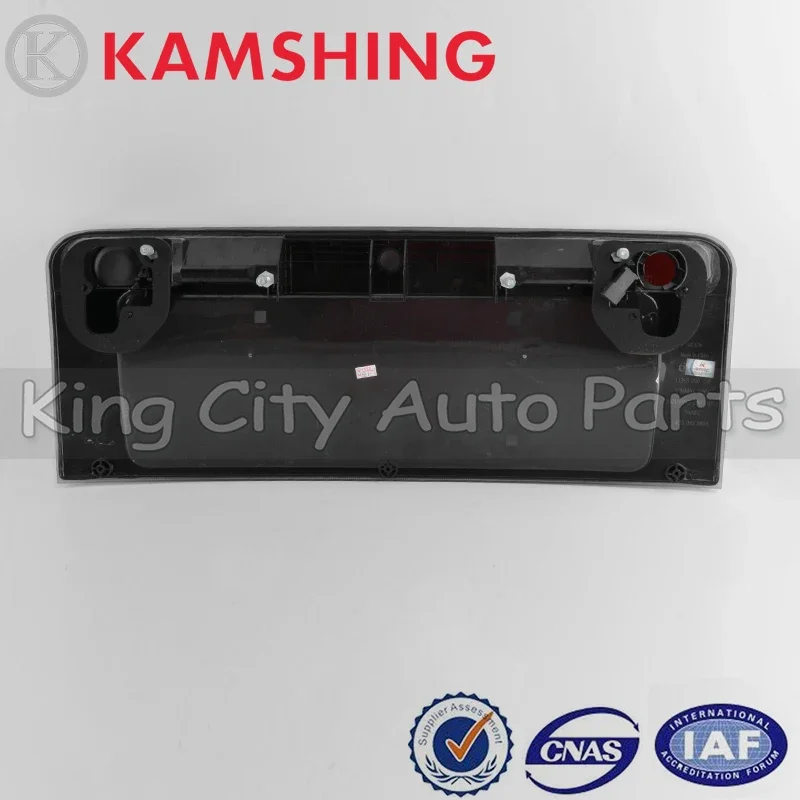 CAPQX For Audi A6 C5 1998 1999 2000 2001 2002-2004 3.0L Rear Number Light Frame License Plate lamp cover holder car accessories