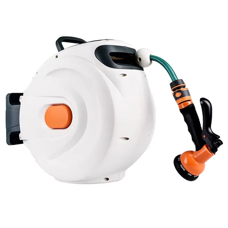 

Best-selling Wall-mounted Automatic Hose and Reel Easy-storage Pressure Cleaning Machine Hose Reel