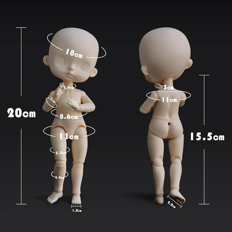 Wholesale Monst Savage Baby Rubber Dolls Body Joint Voxel SD Simulation Spherical BJD Rubber Doll Body