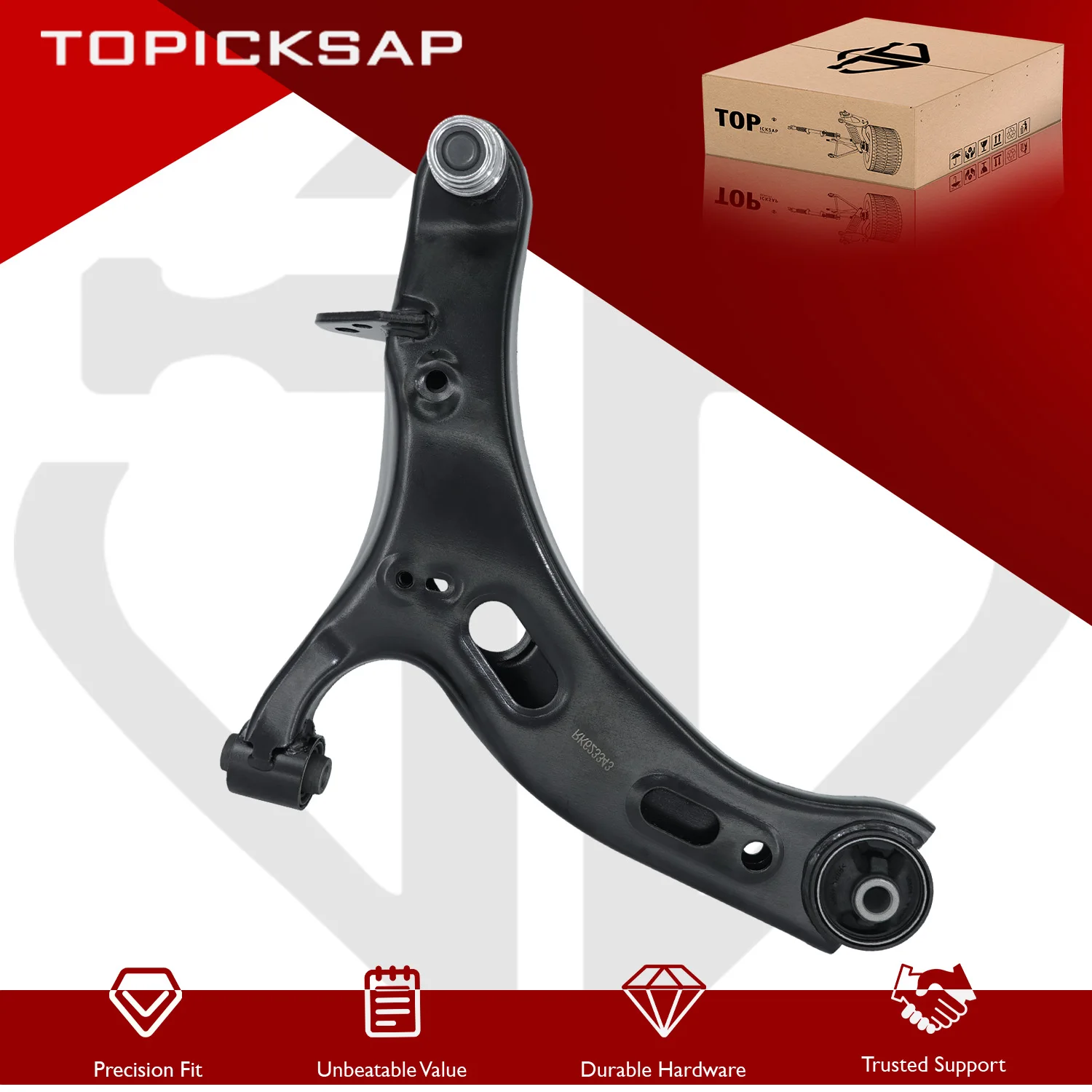 TOPICKSAP Front Right Lower Control Arm w/Ball Joint for Subaru Legacy/Outback 2010-2014 Suspension 20202AJ00A