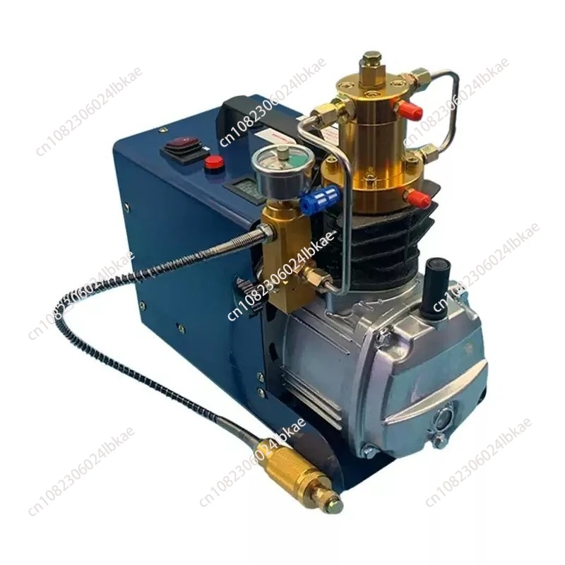 High Pressure Air Pump Electric Air Compressor for Pneumatic Airgun Scuba Rifle PCP Inflator Water and oil separation AA