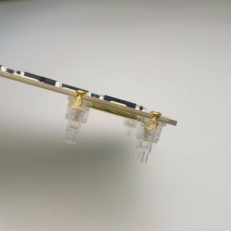 기계식 키보드 PCB 마운트 나사 식 안정기 투명 금도금 V2 위성 축 2X 6.25X 키캡 안정기 Dropship