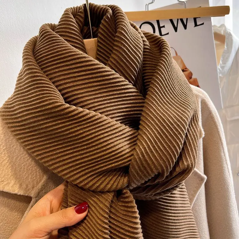 

Новинка 2023 года, нежные модные мятые хлопковые льняные шали и накидки, женские мягкие однотонные хиджабы, длинная шаль, женский тюрбан Wh77