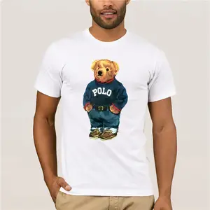 Fashion t shirt bear ralph lauren homme