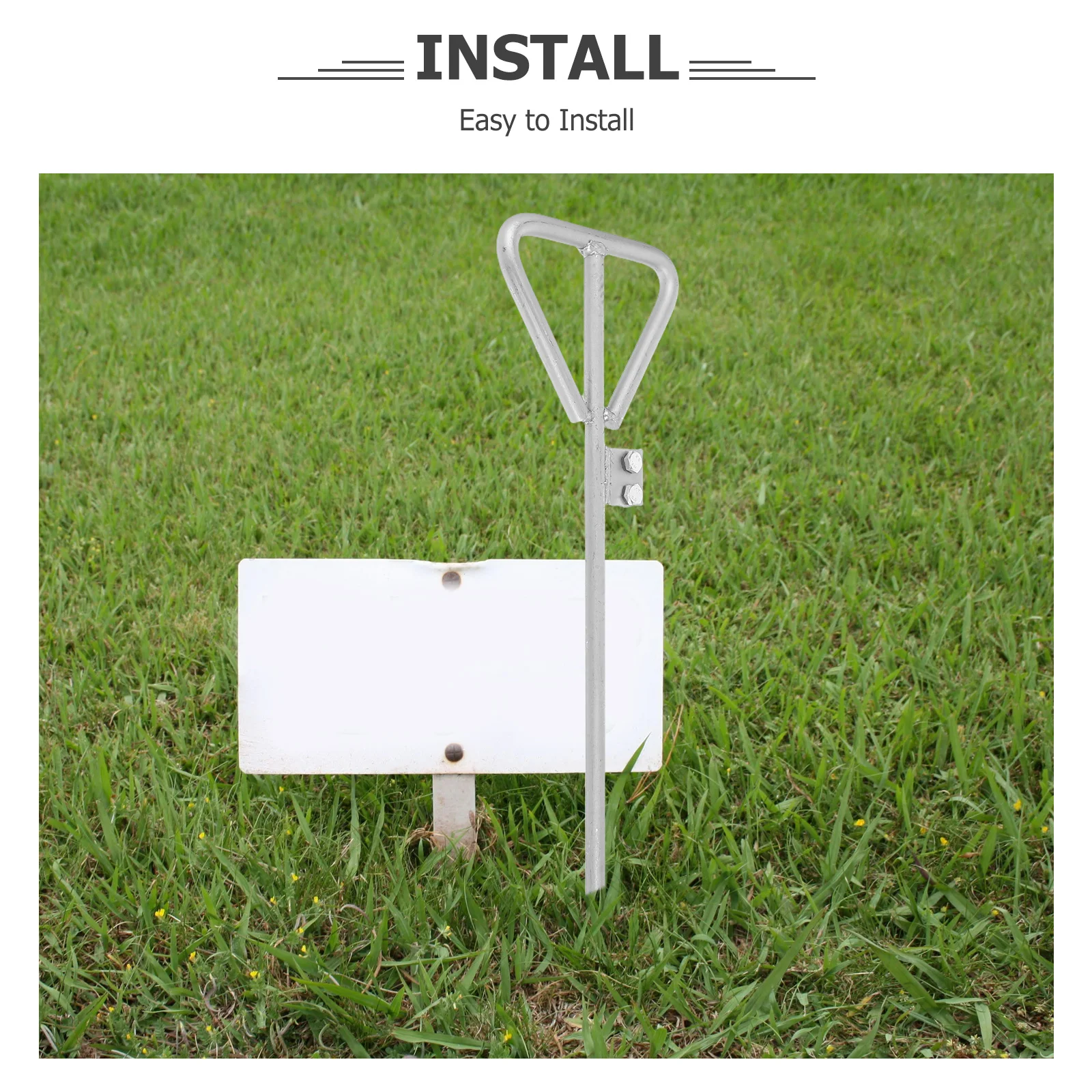 قضيب التأريض المجلفن، دبوس أرضي حديدي، تأريض قوي ومتين للاستخدام المنزلي في الهواء الطلق