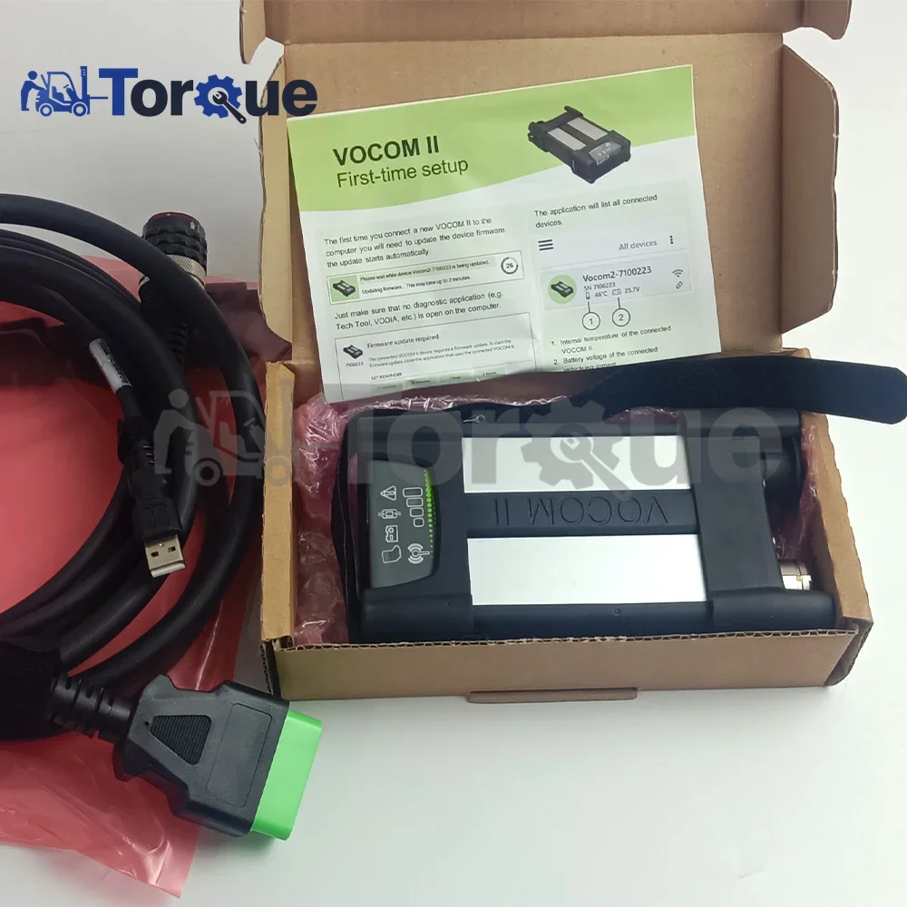 

V2.8 PTT Vocom II 88890400 Premium Tech Tool DEV2 for-Volvo for Renault Construction Truck Diagnostic Tool