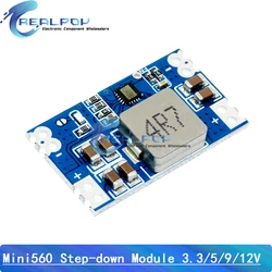 High Efficiency Output 3.3V 5V 9V 12V 5A Mini560 Step Down DC-DC Converter Voltage Regulator Buck Stabilized Power Supply Module