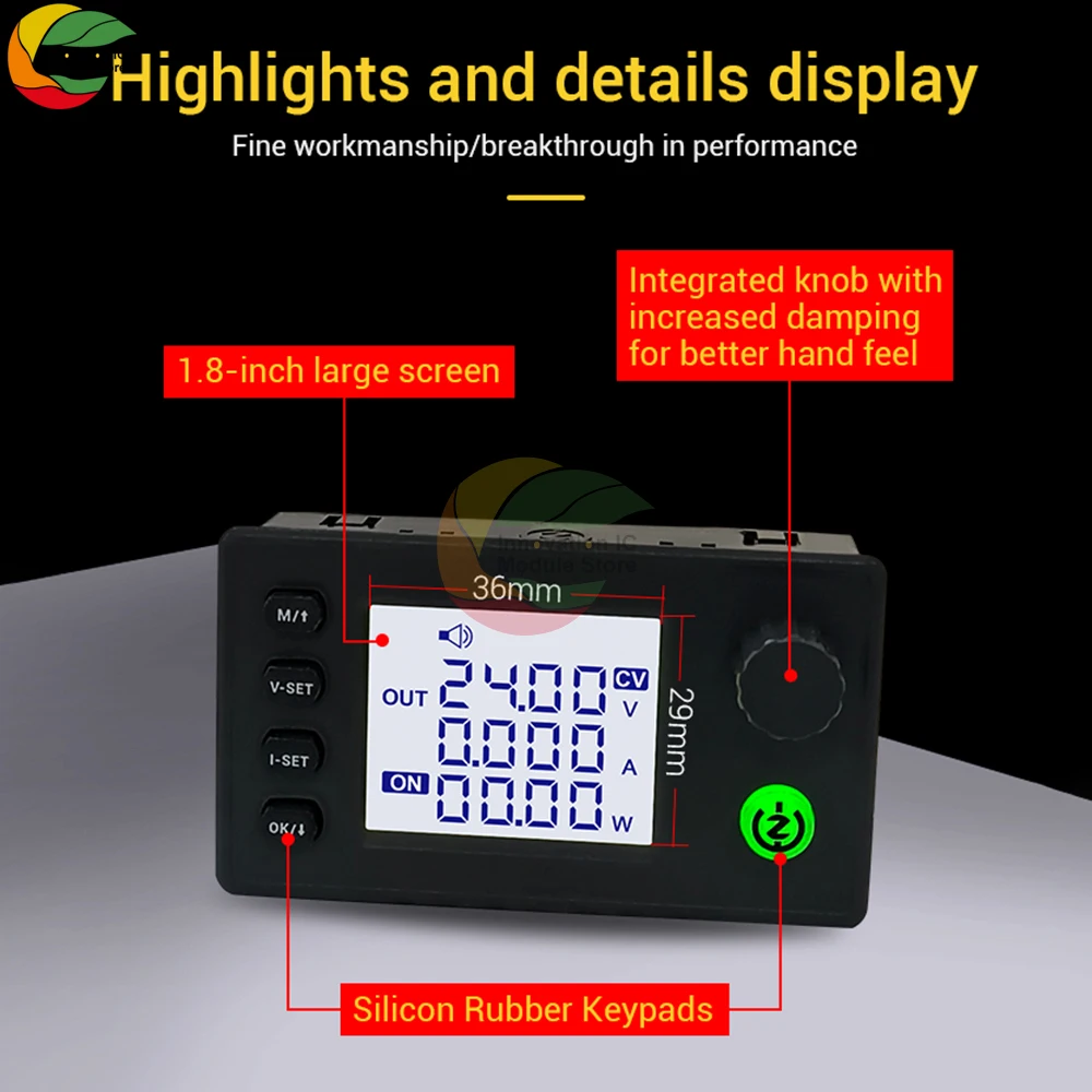 SK40 SK90 CNC DC Lift-off and Adjustable Voltage Regulator Constant Voltage and Constant Current DIY Charging Module