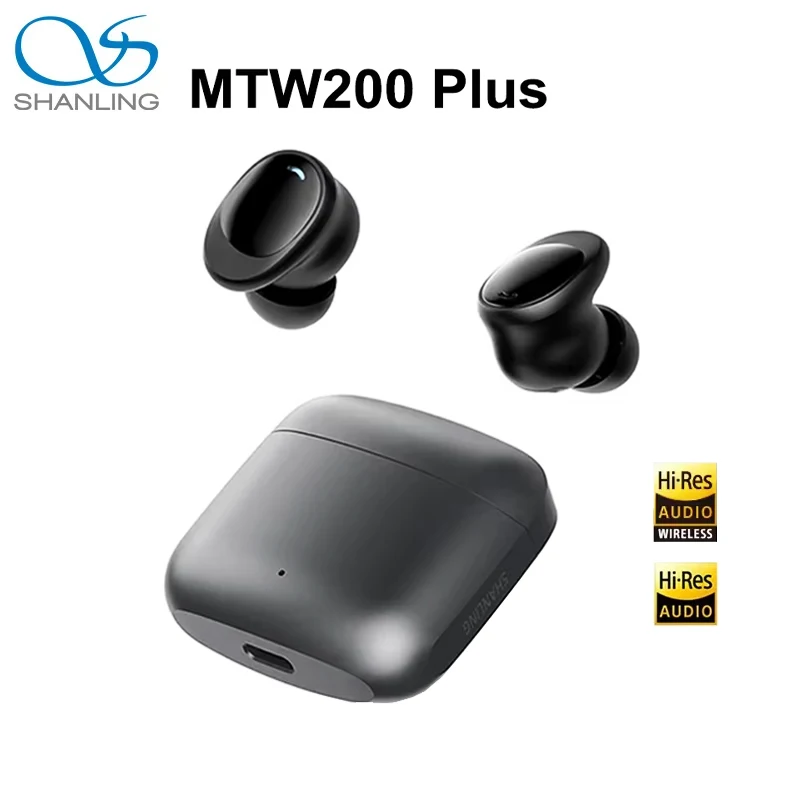 SHANLING MTW200 Plus TWS Ture Wireless Bluetooth Headphones Wireless Headphones HIFI Wireless Earphones Waterproof Sports Earbud