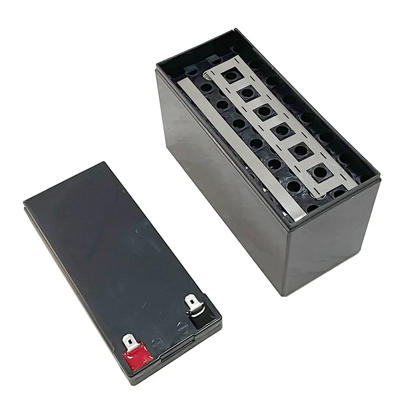 18650 Battery Box Full Set 12V 7Ah with Nickel Sheet Bracket 3S 40A Balanced BMS for Lithium Battery Pack