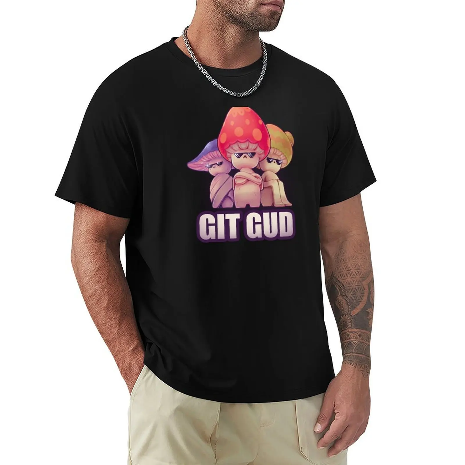 Alternative Shroom Gang from Chonky - From Breakfast to Domination T-Shirt funny t shirts cotton T-Shirt