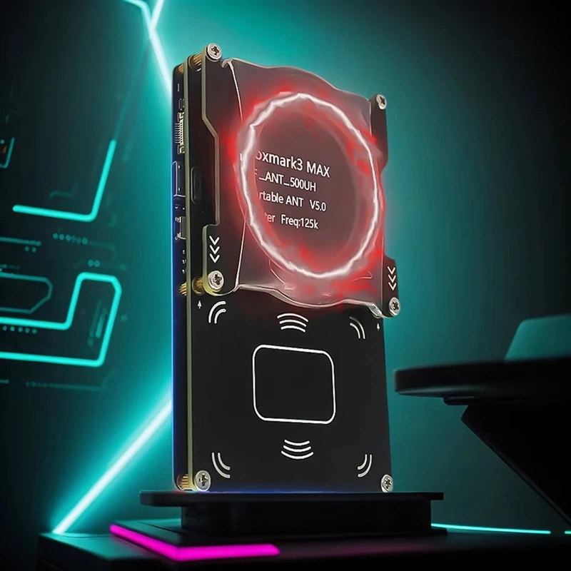 Proxmark3 MAX Set Key Copier 13.56Mhz 125Khz Badge Reader IC ID NFC Tag Decryption Duplicator NFC Smart Card Writer