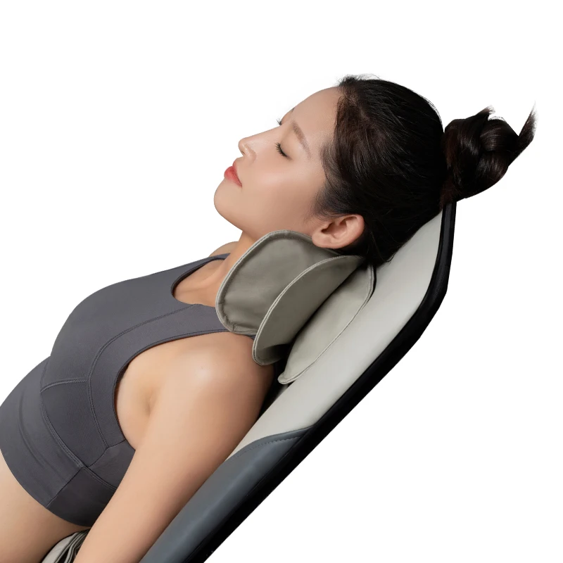 Full Body Electric Heated Massage Mat with 10 Motors Shiatsu and Kneading Functions for Neck Lumbar Back Seat at Home